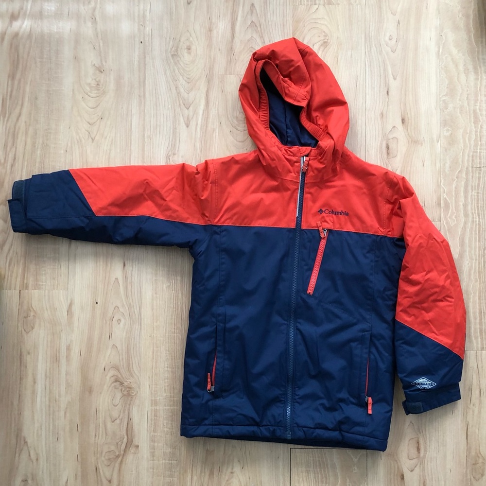 Columbia Omni Heat Jacket in kids Small.